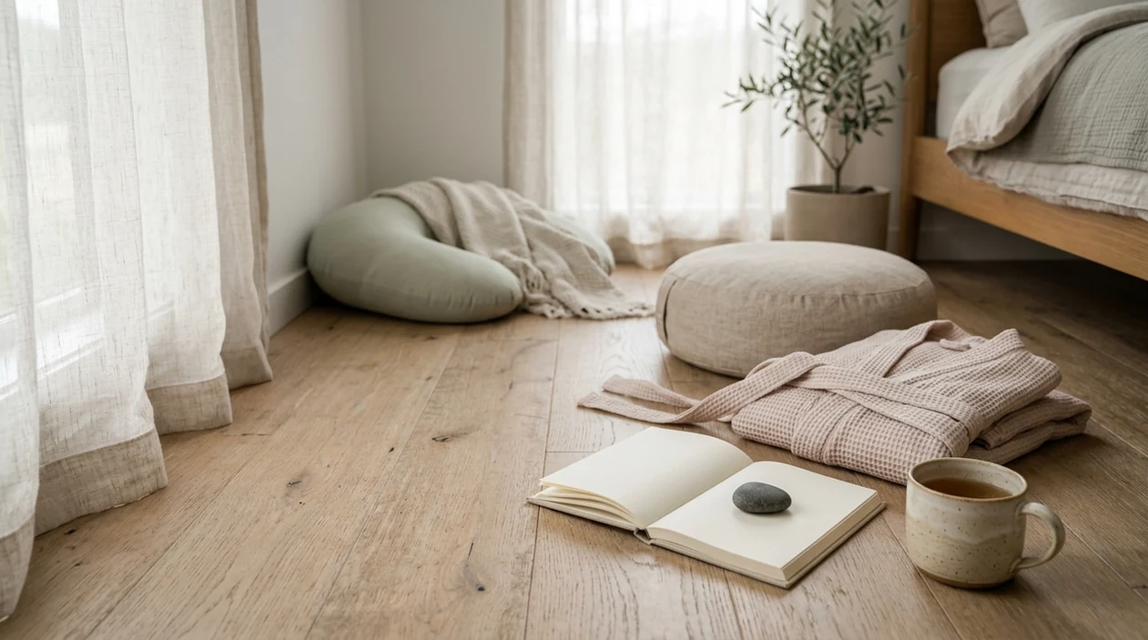 pregnancy anxiety meditation corner